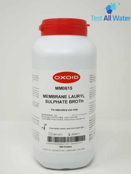 Palintest/Wagtech Membrane Lauryl Sulfate Broth, 500g