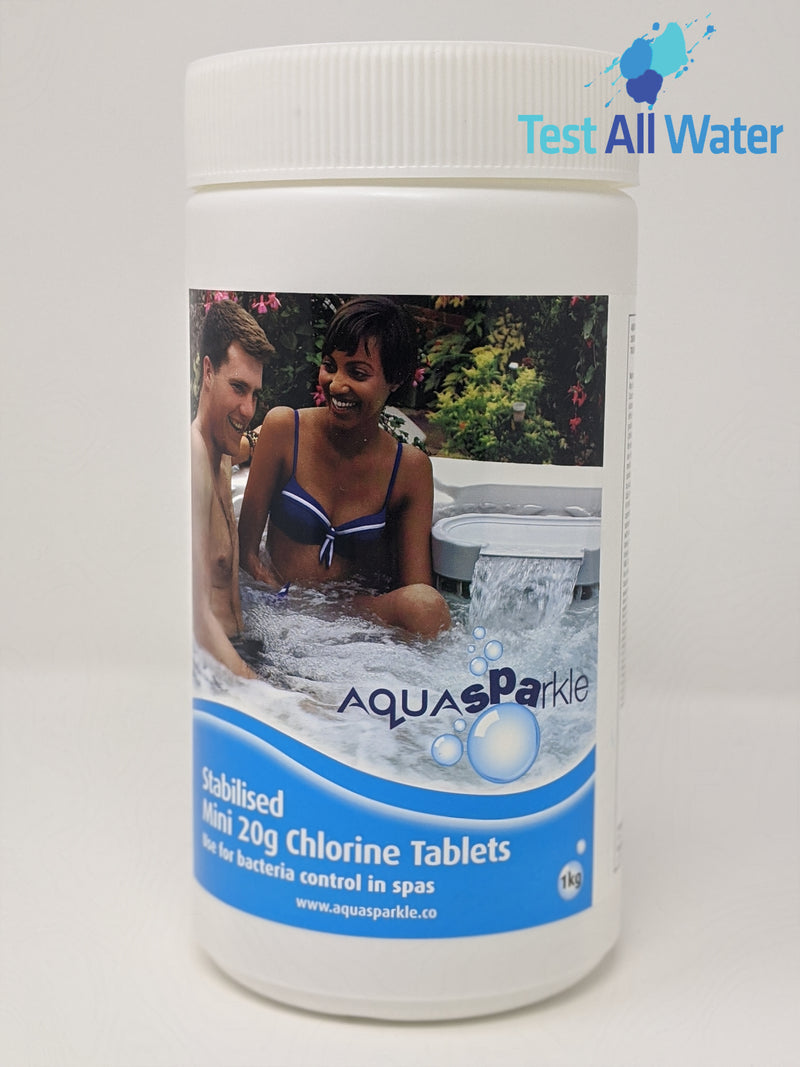 AquaSPArkle - Spa 20g Chlorine Tablets