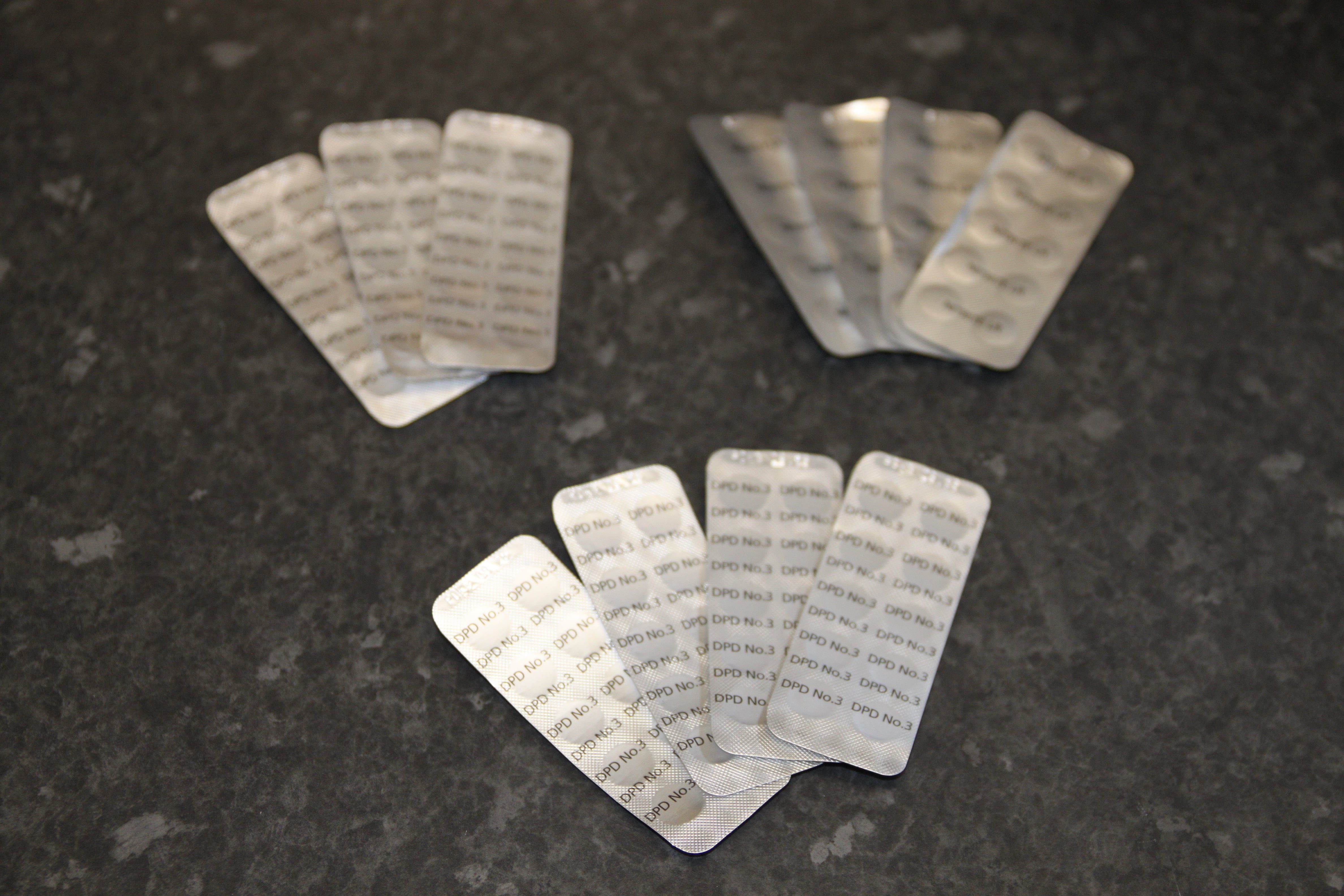 Chlorine (DPD No 1 & 3) 250 Tablets